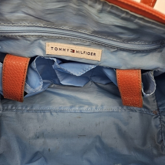 Vintage Tommy  hilfiger orange handbag - Picture 7 of 8